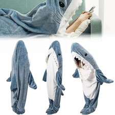 Shark Blanket Adult Cartoon