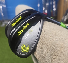 CLEVELAND CG16 BLACK NITRIDE 54° & 58° 2 WEDGE SET SPINE ALIGNED BLACK KBS TOUR