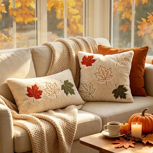Plush fall autumn maple - plush,