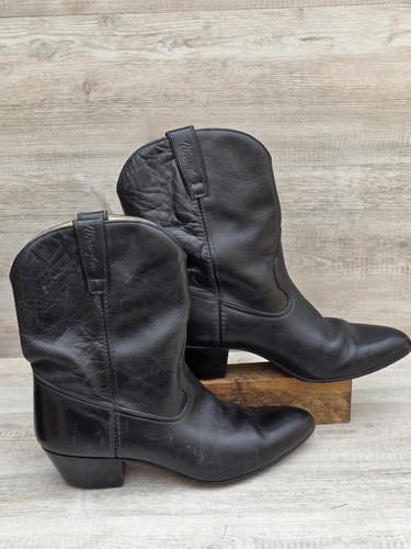 Vintage wrangler black leather - wrangler,