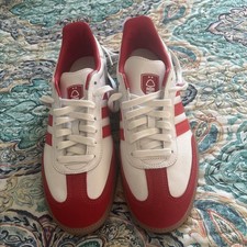NFFC X ADIDAS ORIGINALS SAMBA SHOES Uk10 Nottingham Forest Fc