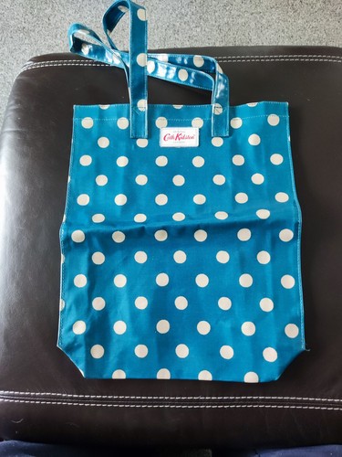 Cath kidston teal blue polka - cath, teal/blue