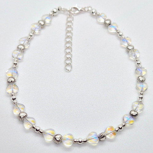 Aurora clear crystal heart - aurora,