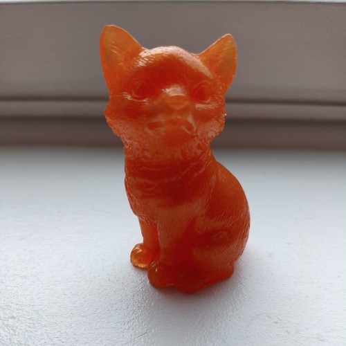 Homemade resin fox - homemade,