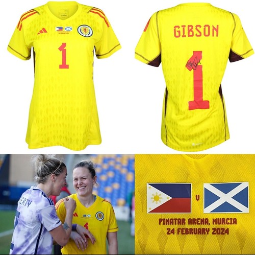 Lee gibson match worn - gibson,