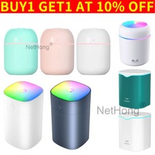 2L Air Humidifier Adjusting Home Cool Mist Diffuser Air Purifier LED Light