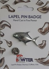 Permit Fish Fishing Lapel Pin