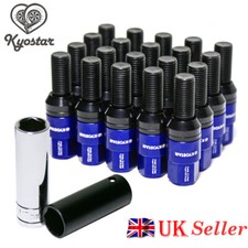 KYOSTAR Aluminum M14x1.5 Wheel Close End Conical Seat Lug Bolt For BMW 92-22