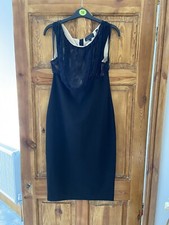 Ted baker dress size 3 UK 12 body con with lace