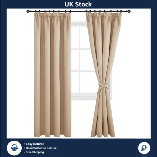 Blackout thermal pencil pleat - blackout,