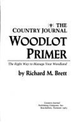 The country journal woodlot - country,