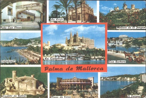 Vintage 1963 palma mallorca - vintage, de