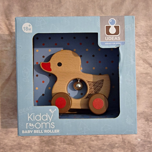 Udeas wooden duck push along - wooden,