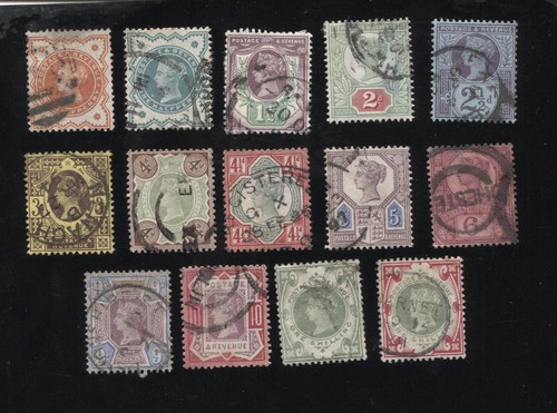 Jubilee set 1887 - gb, qv