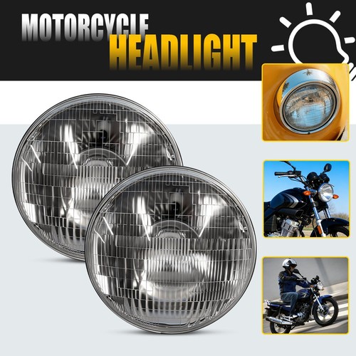 Round halogen headlight - round,