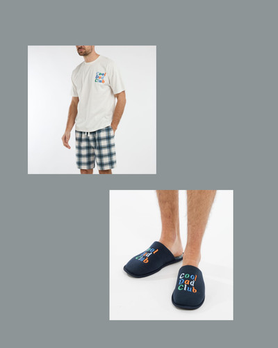 Cool dad pyjamas slippers - dad,
