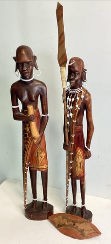 African wooden tribal - wooden, figures