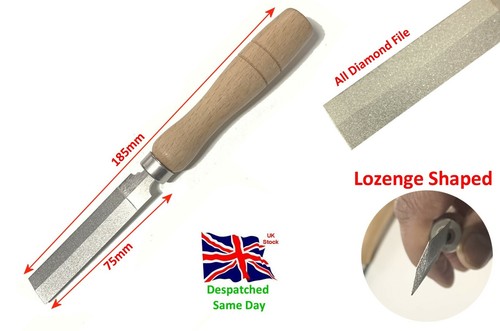 75mm diamond lozenge - 75mm, (3")