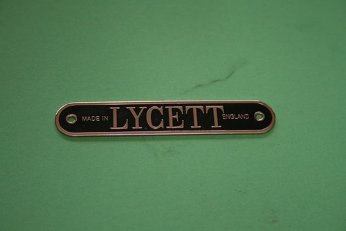 Lycette badge emblem replica - lycette,