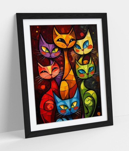 Cute colourful abstract group - cute,