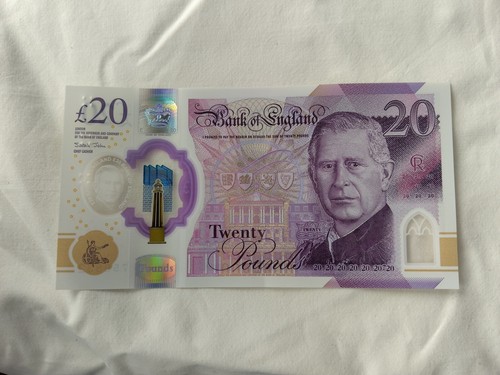 Twenty pound note - twenty,