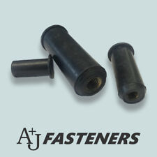 RUBBER CAVITY WELL NUTS - M3 M4 M5 M6 AKA FAIRING NUTS BRASS INSERT EXPANDING