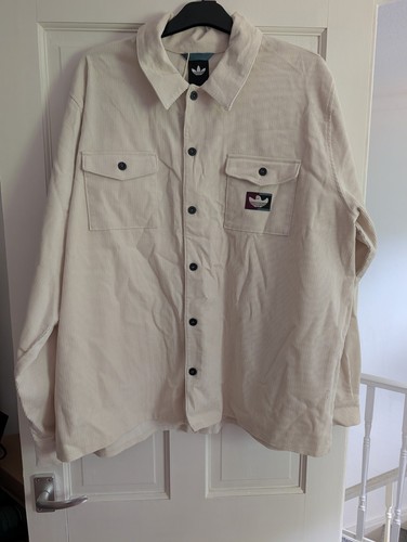 Adidas shmoo cord shirt white - shirt,