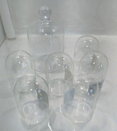 Glass dome collection 10cm - glass, 6