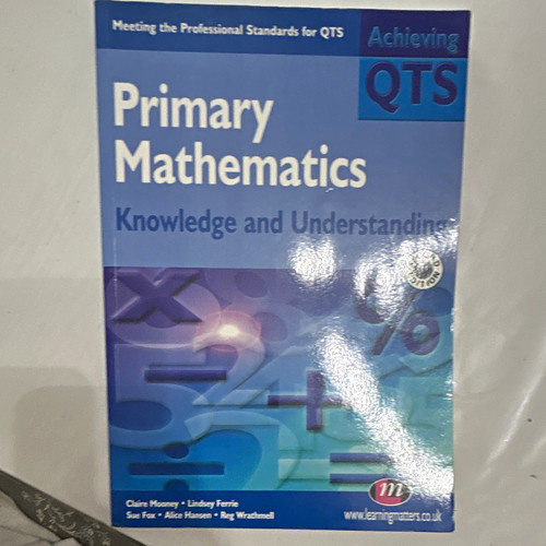 Achieving qts primary maths - qts,