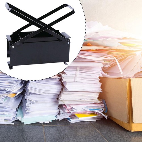 Newspaper briquette maker home - newspaper,