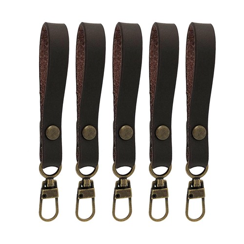 Zipper pull ends leather - pull,