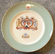 Commemorative plate - Charles and Diana marriage/wedding 1981- exclusive edition