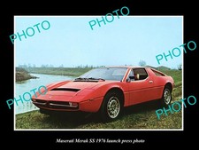 1976 Maserati Merak Ss Launch