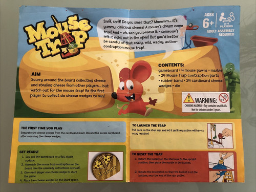 Spare parts mouse trap game - mouse,