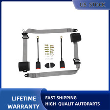 2Pcs Front 3 Point  Seat Belts