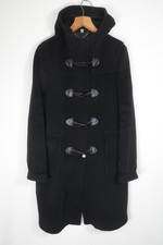 Burberry Wool Duffle Coat Navy