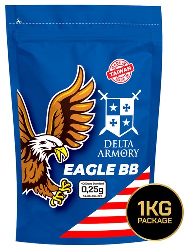 25g eagle bbs 1kg - 0.25g, bag