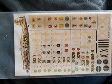 ESCI Regia Aeronautica G.50 Freccia/C.202 Folgore 1/72nd scale decal sheet.