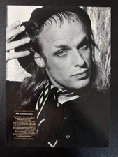 BRIAN ENO - ROXY MUSIC | ORIGINAL MAGAZINE PHOTO PAGE 8X12" [M219]