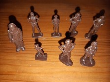 MPC JABBA THE HUT THRONE ROOM MODEL KIT: EIGHT FIGURES inc. LUKE, LEIA, HAN etc