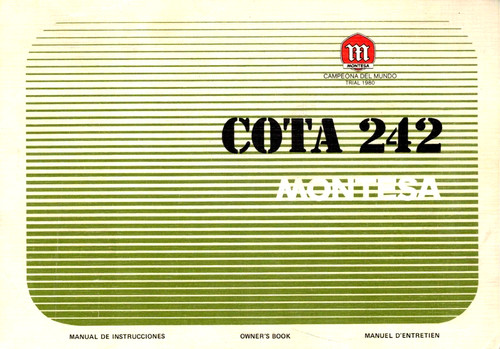 Oem genuine montesa owner - oem,