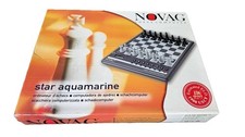 Electronic Chess Computer Novag Star Aquamarine, Model #1033 With Instructions
