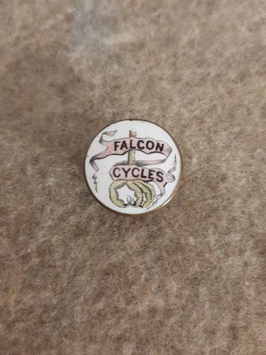 Vintage enamel falcon - vintage,