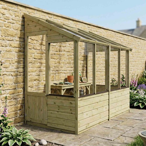 8x4 lean wooden - lean-to,