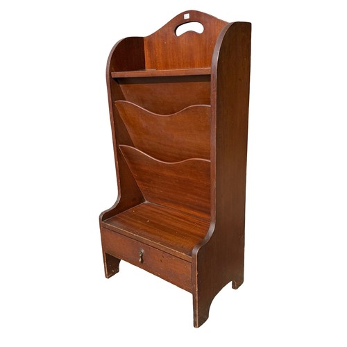 Vintage mahogany sheet music - sheet,