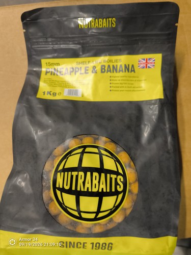 Nutrabaits boilies pineapple - boilies,