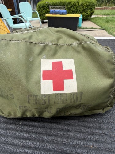 Vintage first aid - first, kit