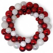 Christmas Bauble Wreath 35cm -