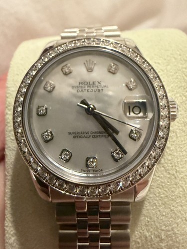 Rolex ladies 31mm datejust - ladies,