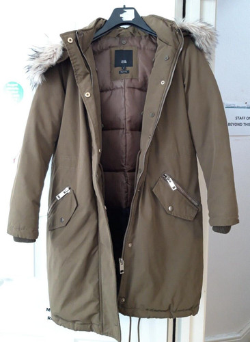 River island winter parka - river,